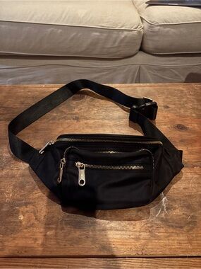 Black Waist Bag / Fanny Pack